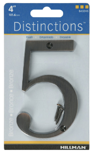 Hillman Fasteners 843245 Distinctions House Number 5, 4 Inch