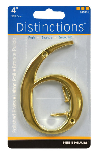Hillman Fasteners 843156 Distinctions House Numbers, 4 Inch