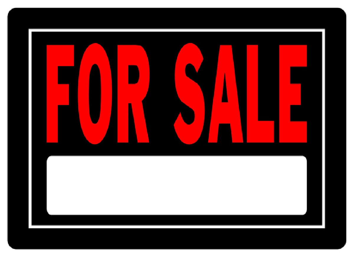 Hillman Fasteners 840131 For Sale Sign, 10 Inch x 14 Inch