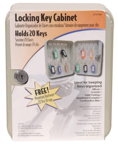 Hillman Fasteners 711334 Key Storage Cabinet, 20 Key