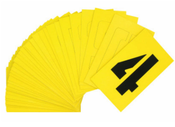 Hillman Fasteners 839726 Letter and Number Stencil Pack, 4 Inch