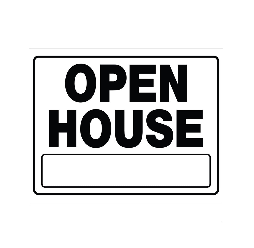 Factory Open House Sign 20x24 Open House Sign – Toolbox Supply
