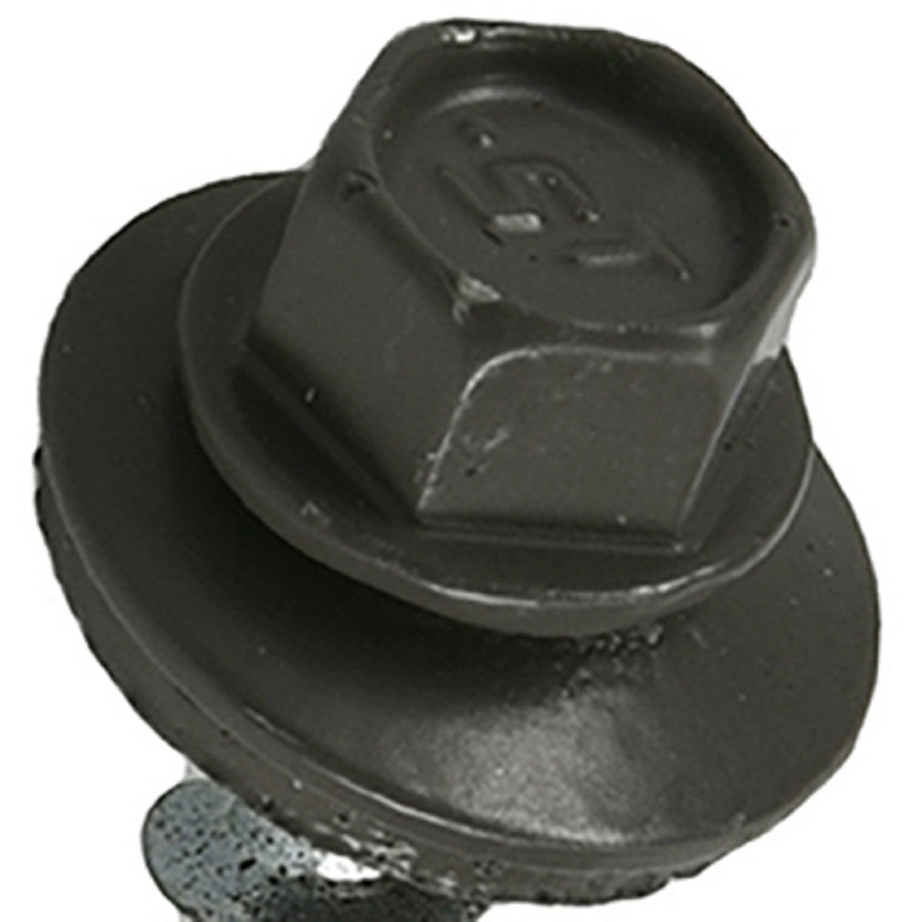 Hillman Fasteners 117441 Powerpro Wood Self-Drilling Roofing Screws, Charcoal Gray
