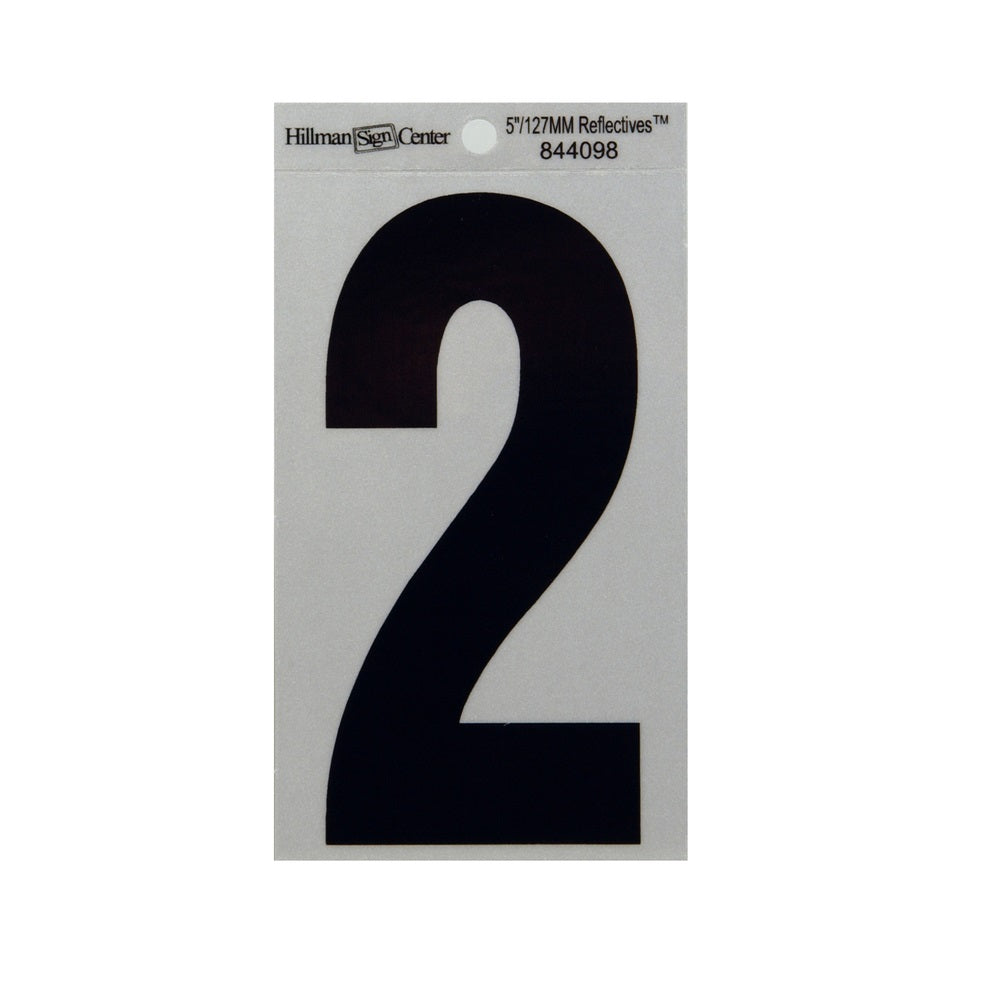 Hillman Fasteners 844098 Reflective Adhesive Number 2, 5 Inch