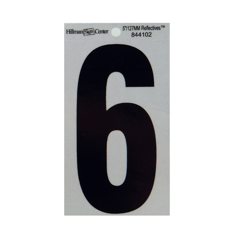 Hillman Fasteners 844102 Reflective Adhesive Number 6, 5 Inch