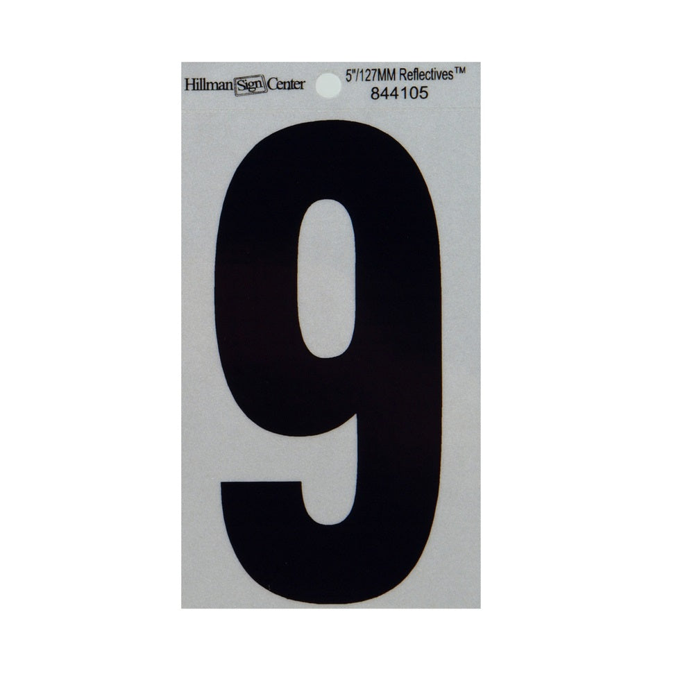 Hillman Fasteners 844105 Reflective Adhesive Number 9, 5 Inch