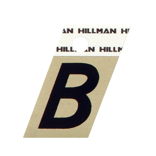 Hillman Fasteners 840496 Reflective Self-Adhesive Letter B, 1-1/2 Inch