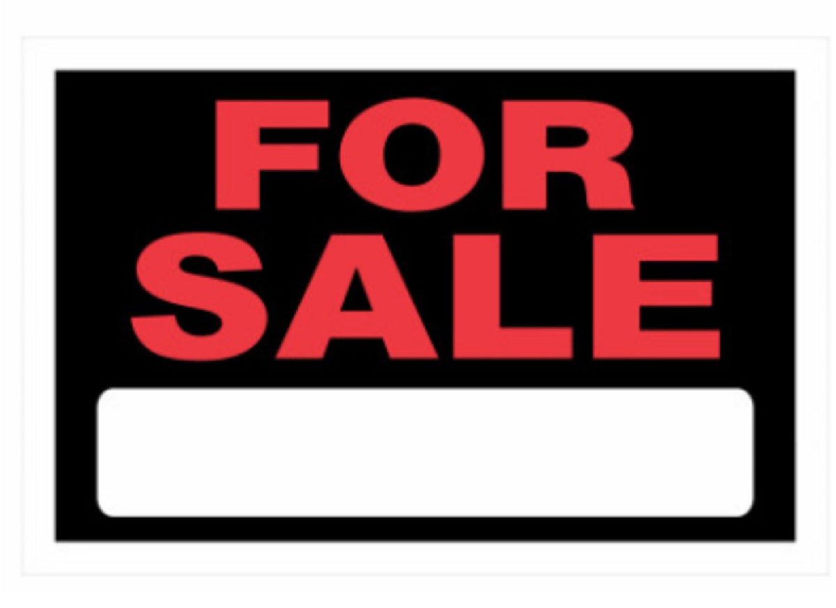 Hillman Fasteners 839928 Sale Sign, Black and Red