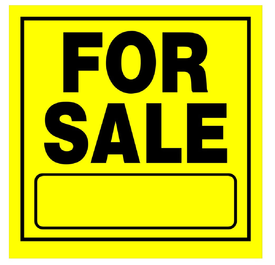 Hillman Fasteners 840168 Sale Sign, Yellow and Black