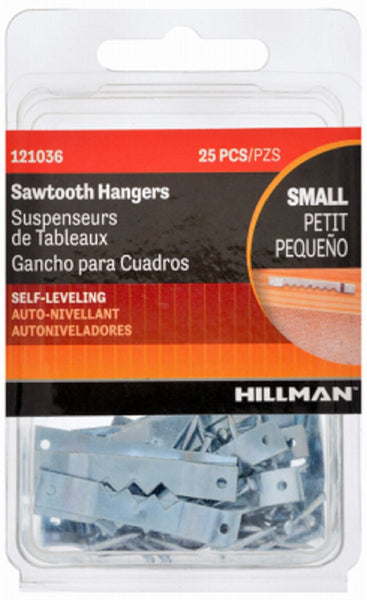 Hillman Fasteners 121036 Saw Tooth Picture Hangers, 25 Pack