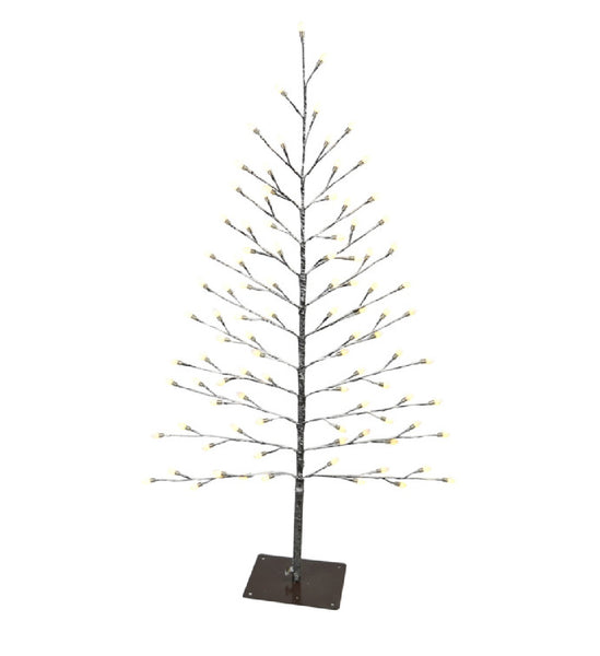 Holiday Bright Lights FSTKT40WWTW Christmas Flat Trees, 48 Inch