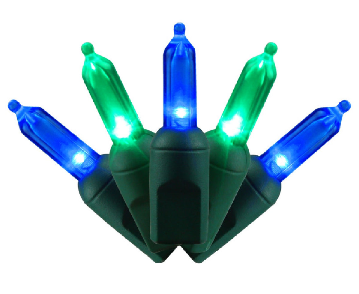 Holiday Bright Lights LEDBX-T550-BGC6 Christmas Light Sets, 26 Feet