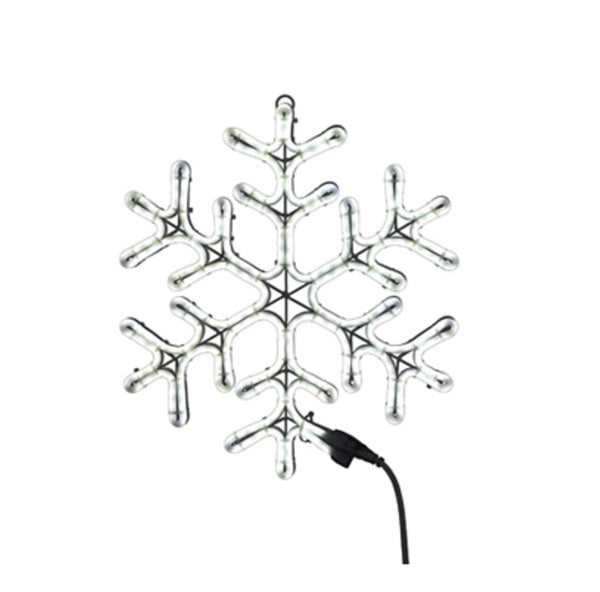 Holiday Wonderland APPXMCH003112VRGBW LED Bluetooth Christmas Snowflake, 18 inch