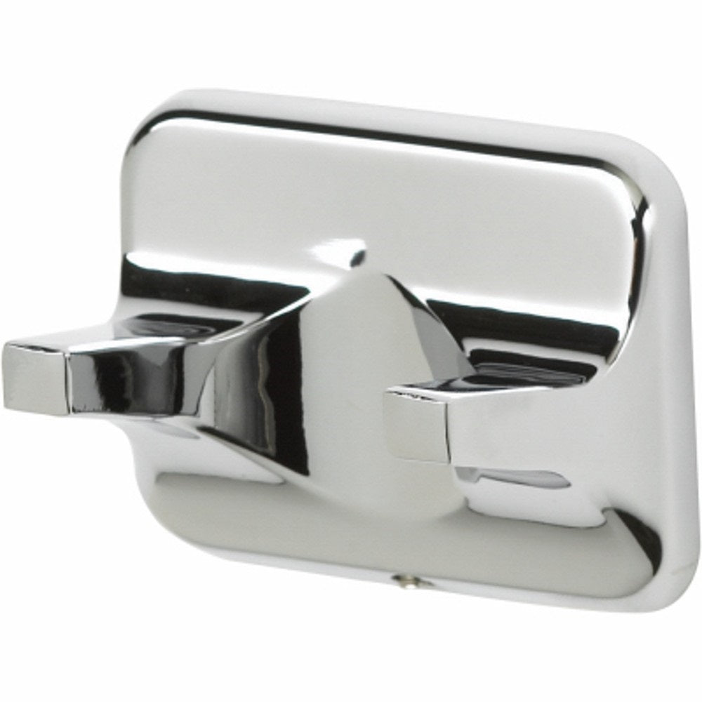 HomePointe 109725 Double Robe Hook, Brushed Nickel