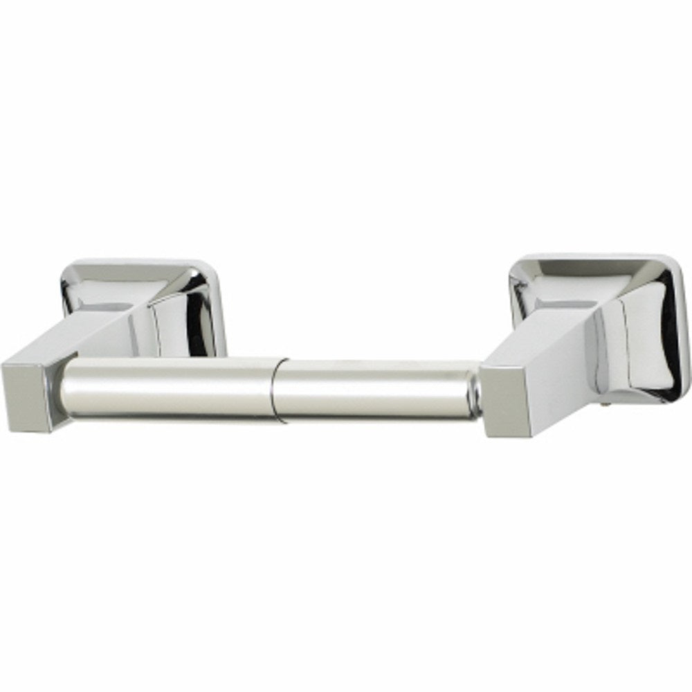 HomePointe 109727 Toilet Paper Holder, Brushed Nickel