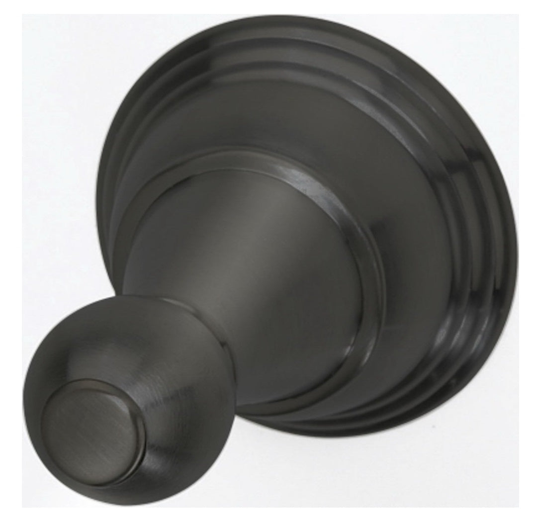 HomePointe 109720 Vintage Robe Hook, Matte Black