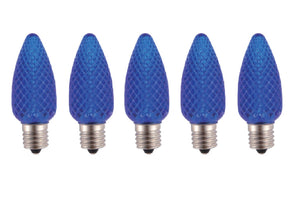 Hometown Holidays 24994 C9 LED Christmas Light Bulb, Blue