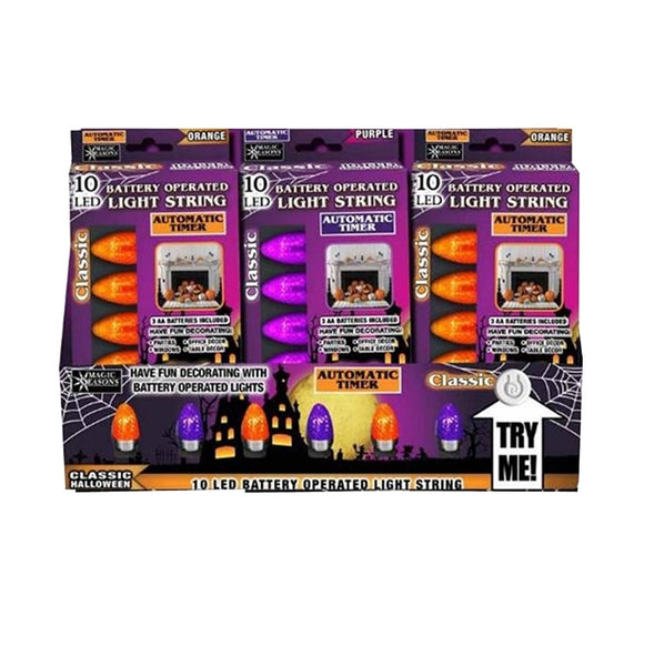 Hometown Holidays 70269 Halloween String Light, 10 -Lamp