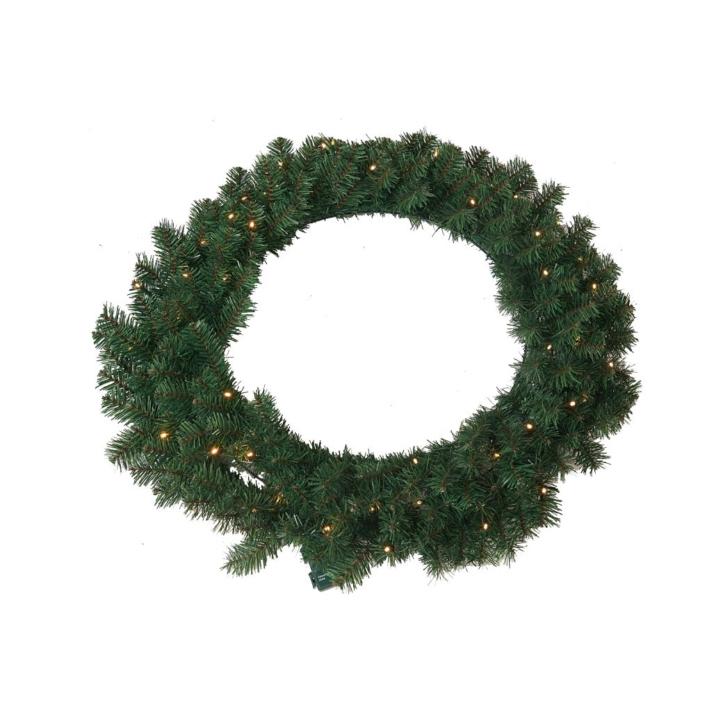 Hometown Holidays 61938 Sheared Nobel Christmas Wreath, PVC, 36 inches