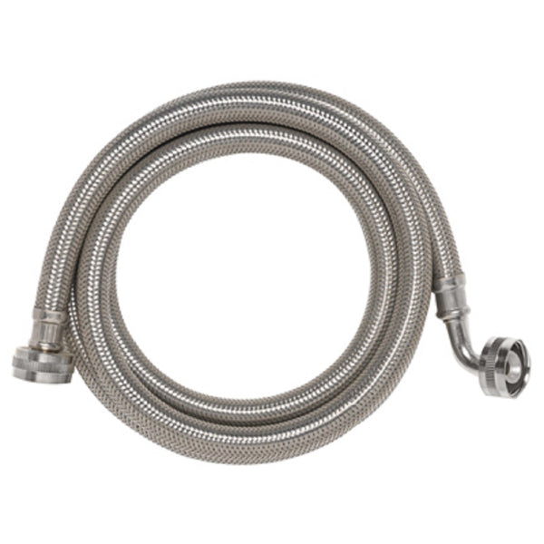 Homewerks 7243-60-34-1E Washing Machine Hose, Stainless Steel