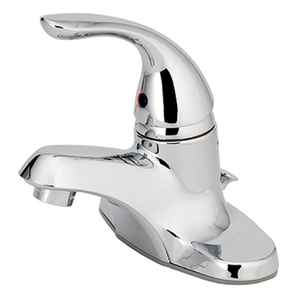 Homewerks 65480W-6201 Single Lever Handle Lavatory Faucet, Chrome Finish