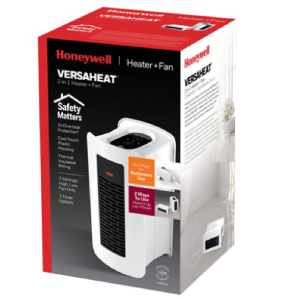 Honeywell HHF260 VersaHeat Digital Two Position Heater, White