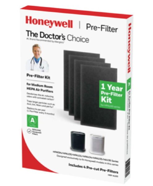 Honeywell HRF-A100 Pre-Cut Carbon Pre-Filter For HPA100 & HPA094 Series Air Purifiers