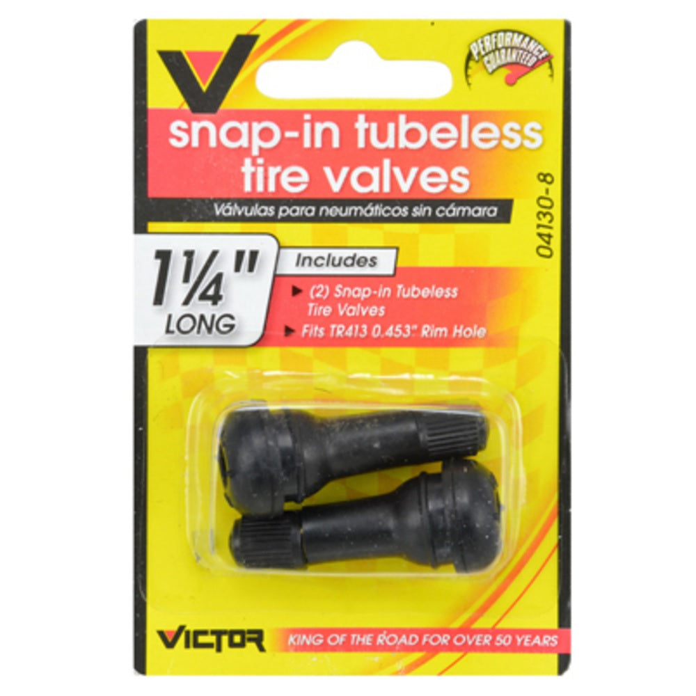 Hopkins 22-5-70413-8 Victor Tubeless Tire Valve, 1-1/4 Inch