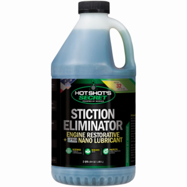 Hot Shot's Secret HSS64Z Stiction Eliminator Premium Oil Additive, 64 Oz