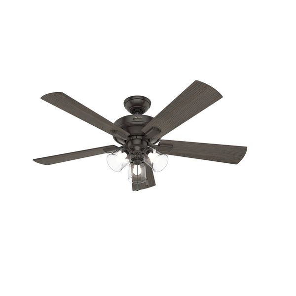 Hunter Fan 54205 Crestfield Fan With Light, 46 Watts