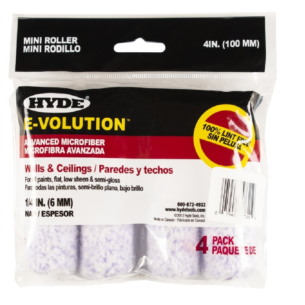 Hyde 47315 E-Volution Mini Roller Cover, Semi-Gloss