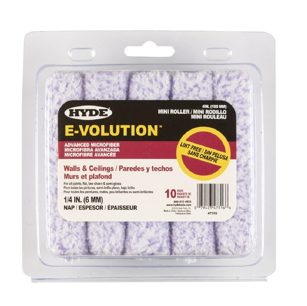 Hyde 47316 E-Volution Mini Roller Cover, Semi-Gloss