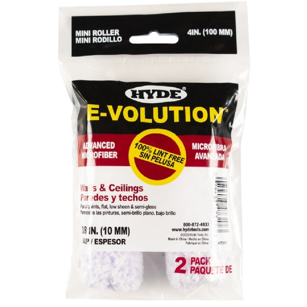 Hyde 47317 E-Volution Mini Roller Cover, Semi-Gloss