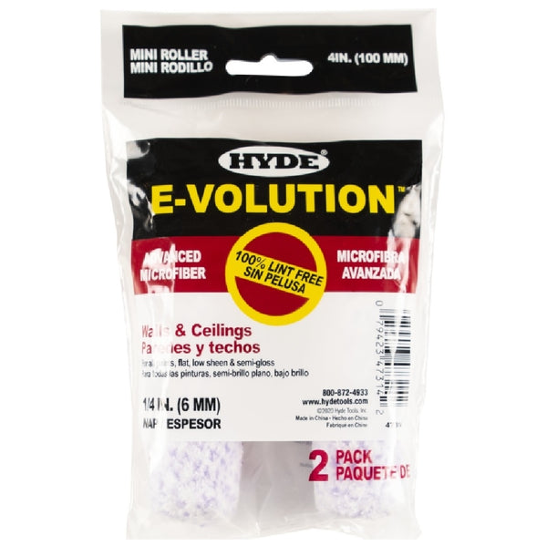 Hyde 47314 E-Volution Mini Roller Cover, Semi-Gloss