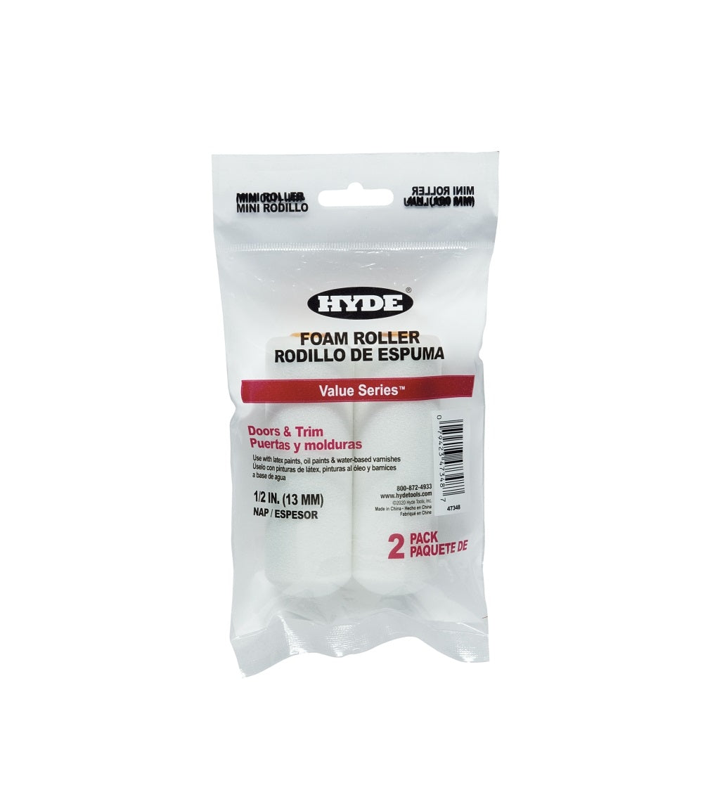 Hyde 47348 Value Series Mini Roller Cover, 4 inches