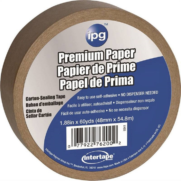 IPG 9341 Packaging Tape, Brown, 54.8 in