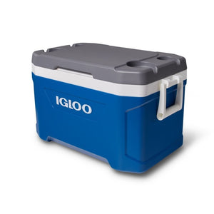 Igloo 50338 Latitude Chest Cooler, Blue/Meteorite, 52 Quart