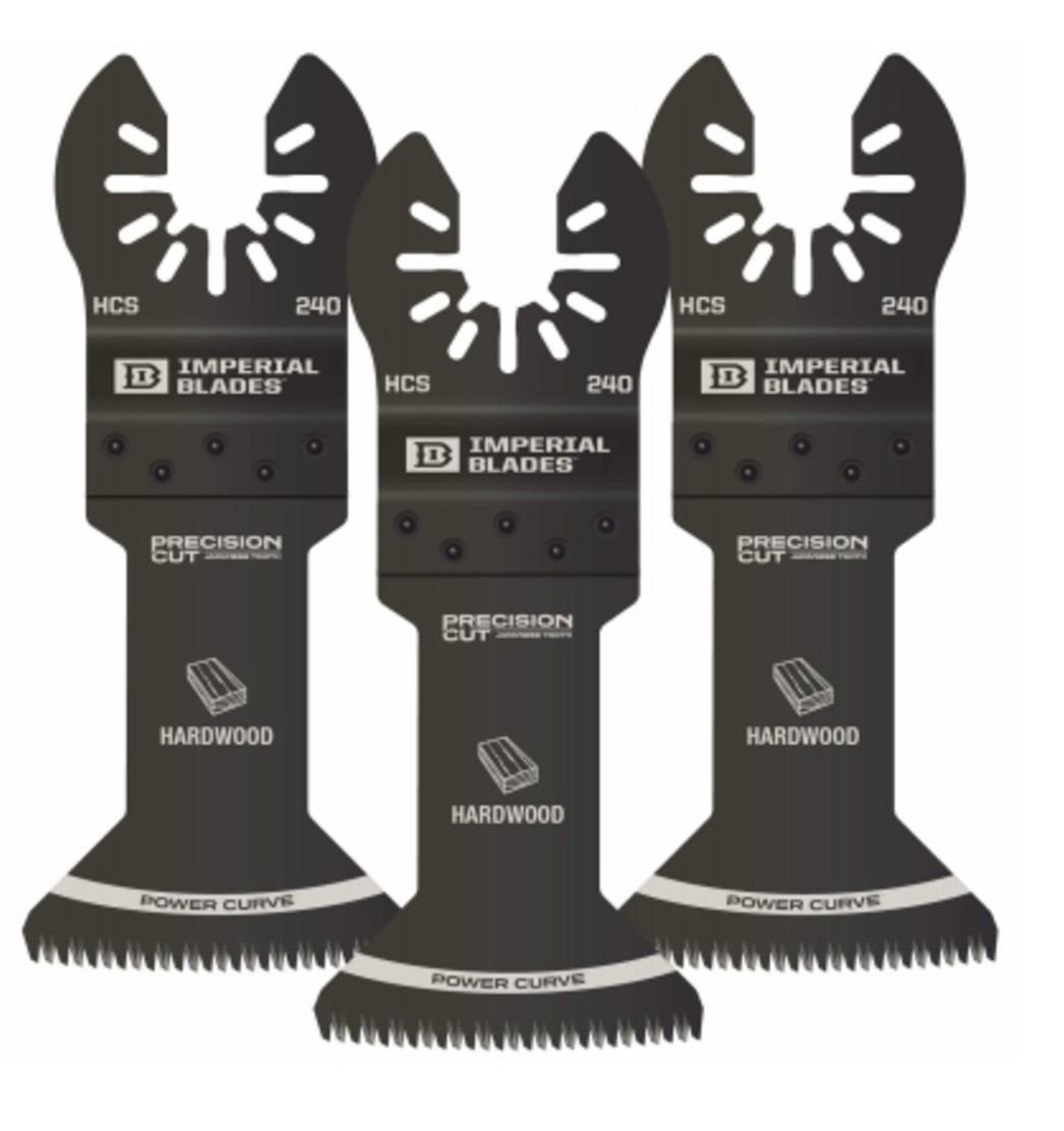 Imperial Blades IBOA240-3 One Fit Oscillating Saw Blade,  1-3/4 Inch