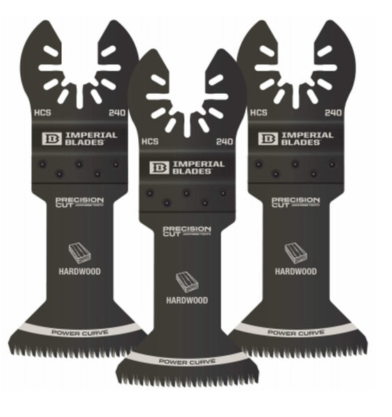 Imperial Blades IBOA240-3 One Fit Oscillating Saw Blade,  1-3/4 Inch