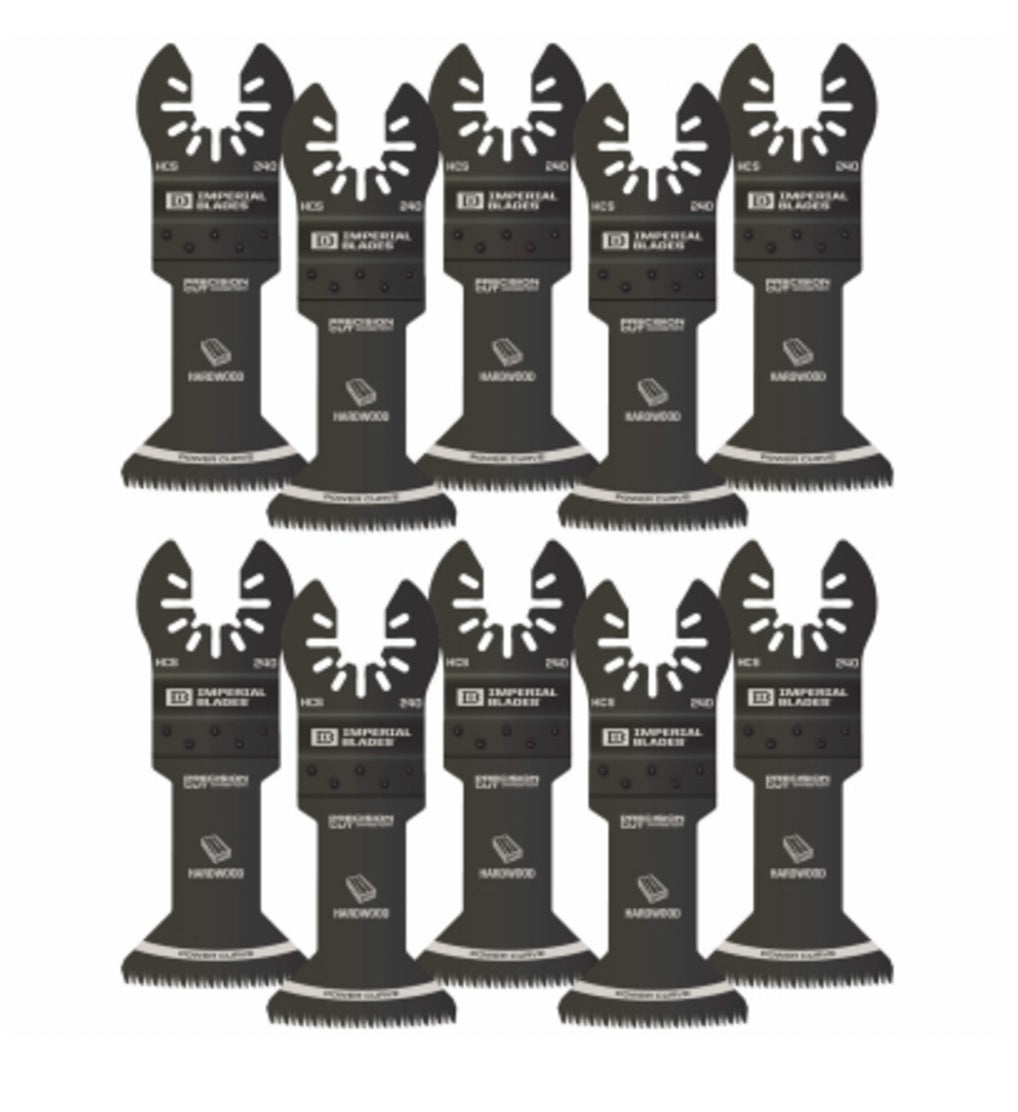 Imperial Blades IBOA240-10 One Fit Oscillating Saw Blade, 1-3/4 Inch