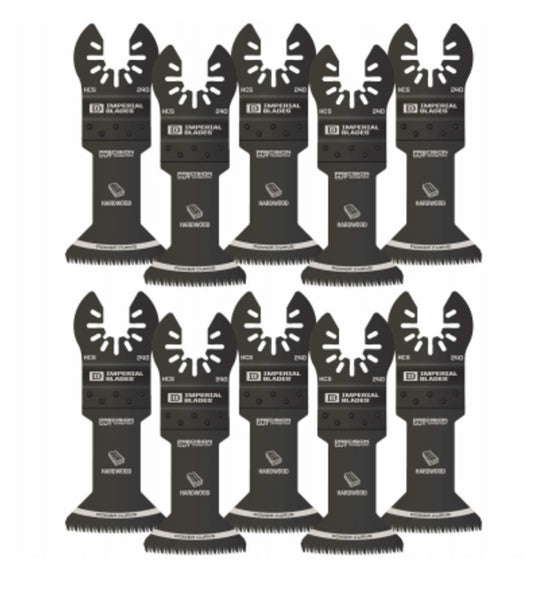 Imperial Blades IBOA240-10 One Fit Oscillating Saw Blade, 1-3/4 Inch