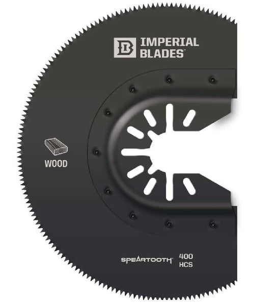 Imperial Blades IBOA400-1 One Fit Speartooth Fast Cut Wood Segment Blade, 3-1/2 Inch