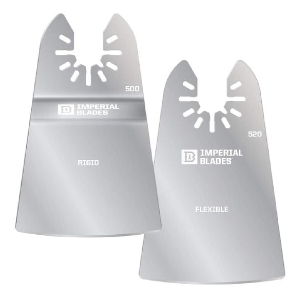 Imperial Blades IBOASV-2 One Fit Scraper Blade, 2 Pack