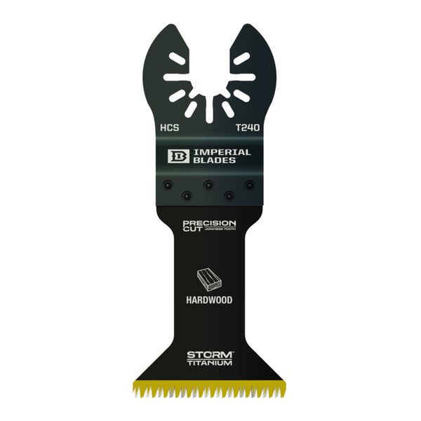 Imperial Blades IBOAT240-1 One Fit Oscillating Saw Blade, High Carbon Steel