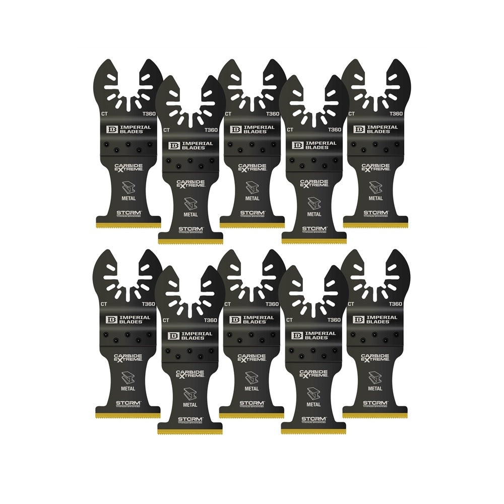 Imperial Blades IBOAT360-10 One Fit Oscillating Saw Blades, 3-1/2 Inch