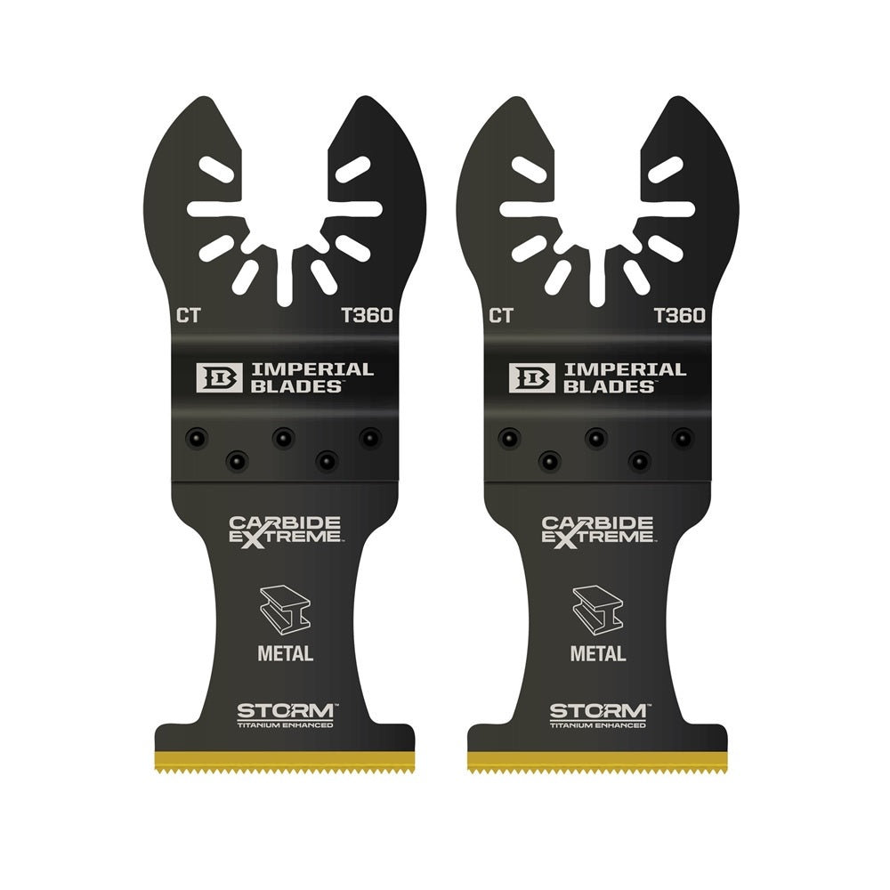 Imperial Blades IBOAT360-2 One Fit Oscillating Saw Blades, 3-1/2 Inch