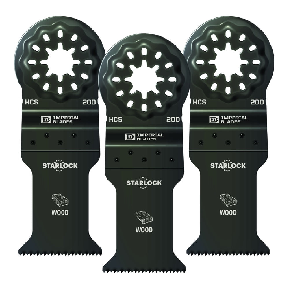 Imperial Blades IBSL200-3 Starlock Fast Wood Blade, 1-3/8 Inch