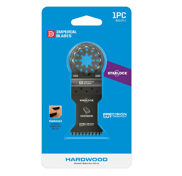 Imperial Blades IBSL220-1 Starlock Precision Hardwood Blade, 1-3/8 Inch