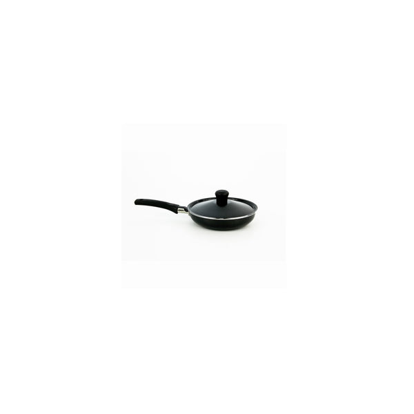 Imusa GAU-85727 Egg Pan with Lid, 6 Inch, Black