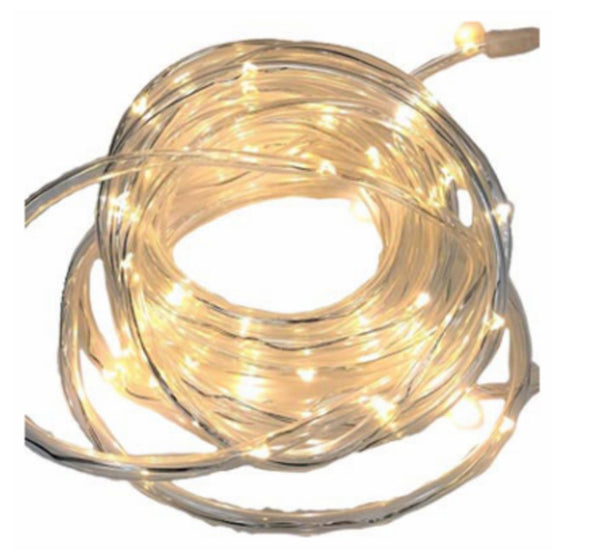 Inliten V47100-88 Sylvania Christmas LED Microdot Tube Light Set With Timer, 13 feet